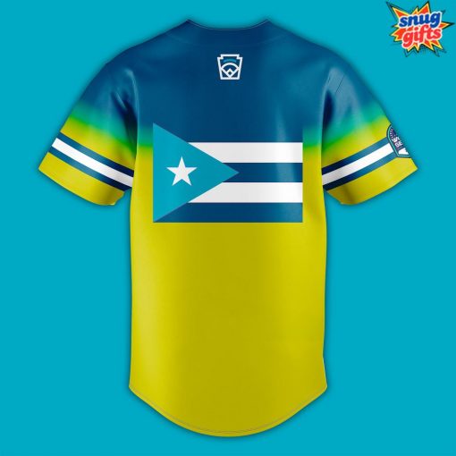 2025 Little League Puerto Rico World Series Baseball Jersey