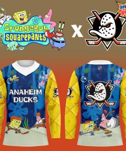 Anaheim Ducks x SpongeBob SquarePants Night Hockey Jersey