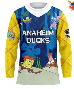Anaheim Ducks x SpongeBob SquarePants Night Hockey Jersey