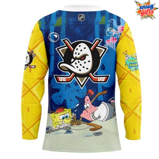 Anaheim Ducks x SpongeBob SquarePants Night Hockey Jersey