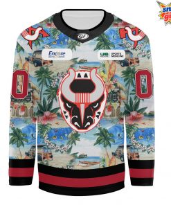 Birmingham Bulls Margaritaville Night 2025 Special Hockey Jersey