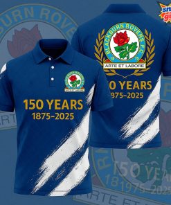 Blackburn Rovers F.C. 150 YEARS Limited Edition Polo Shirt