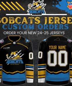 Bobcats New 24-25 Custom Hockey Jersey