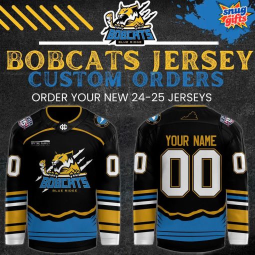 Bobcats New 24-25 Custom Hockey Jersey