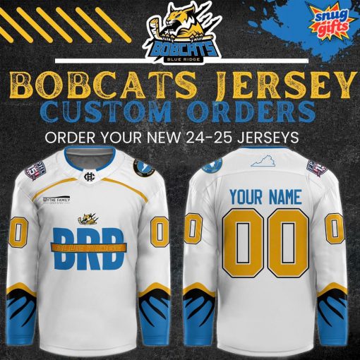 Bobcats New 24-25 Custom Hockey Jersey