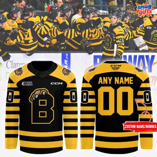Brantford Bulldogs New 2025 Limited Edition Hockey Jersey