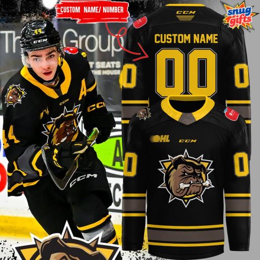 Brantford Bulldogs New 2025 Limited Edition Hockey Jersey