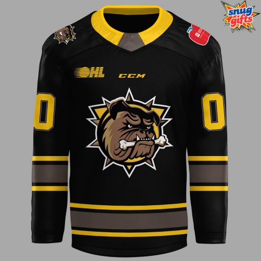 Brantford Bulldogs New 2025 Limited Edition Hockey Jersey