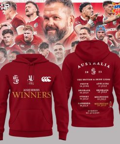 British & Irish Lions 2025 Series Champions Hoodie 1