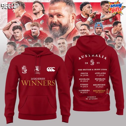 British & Irish Lions 2025 Series Champions Hoodie