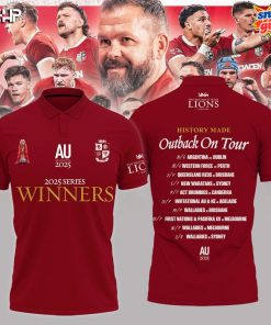 British & Irish Lions 2025 Series Champions Polo Shirt 1