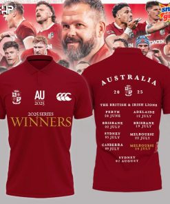 British & Irish Lions 2025 Series Champions Polo Shirt