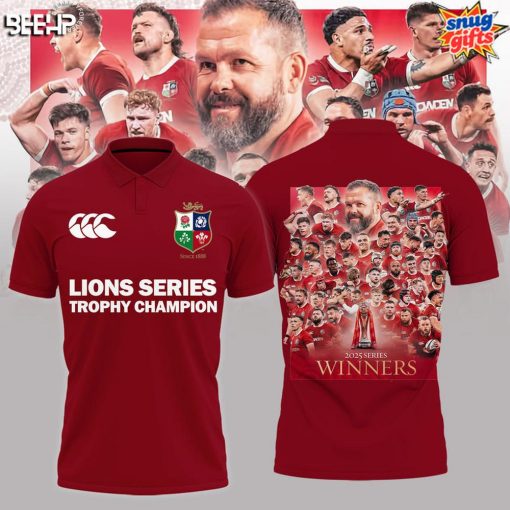 British & Irish Lions 2025 Series Champions Polo Shirt
