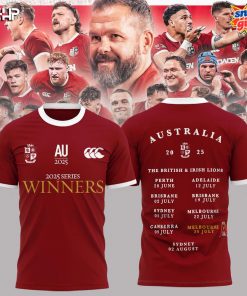 British & Irish Lions 2025 Series Champions T-Shirt