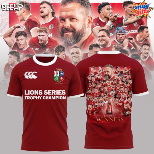 British & Irish Lions 2025 Series Champions T-Shirt