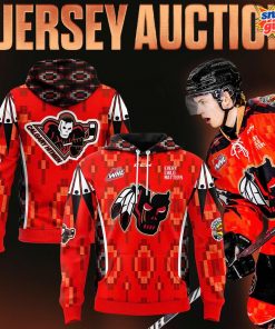 Calgary Hitmen Every Child Matters 2025 Special Hoodie