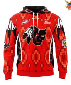Calgary Hitmen Every Child Matters 2025 Special Hoodie