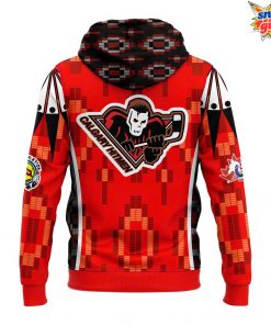 Calgary Hitmen Every Child Matters 2025 Special Hoodie 3