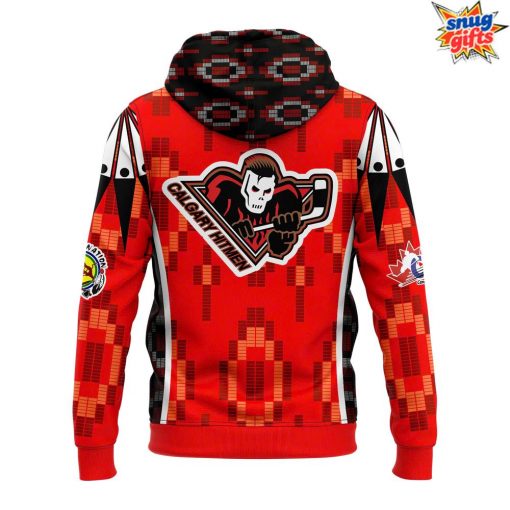 Calgary Hitmen Every Child Matters 2025 Special Hoodie