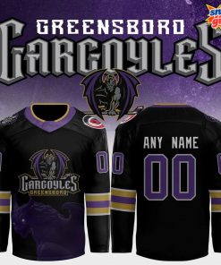 Carolina Hurricanes Greensboro Gargoyles Night 2025 Hockey Jersey