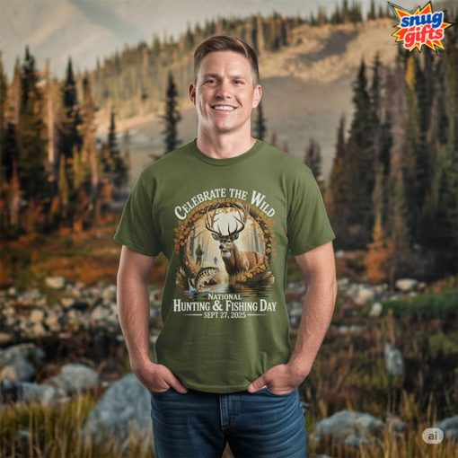 Celebrate the Wild – National Hunting & Fishing Day 2025 Tee
