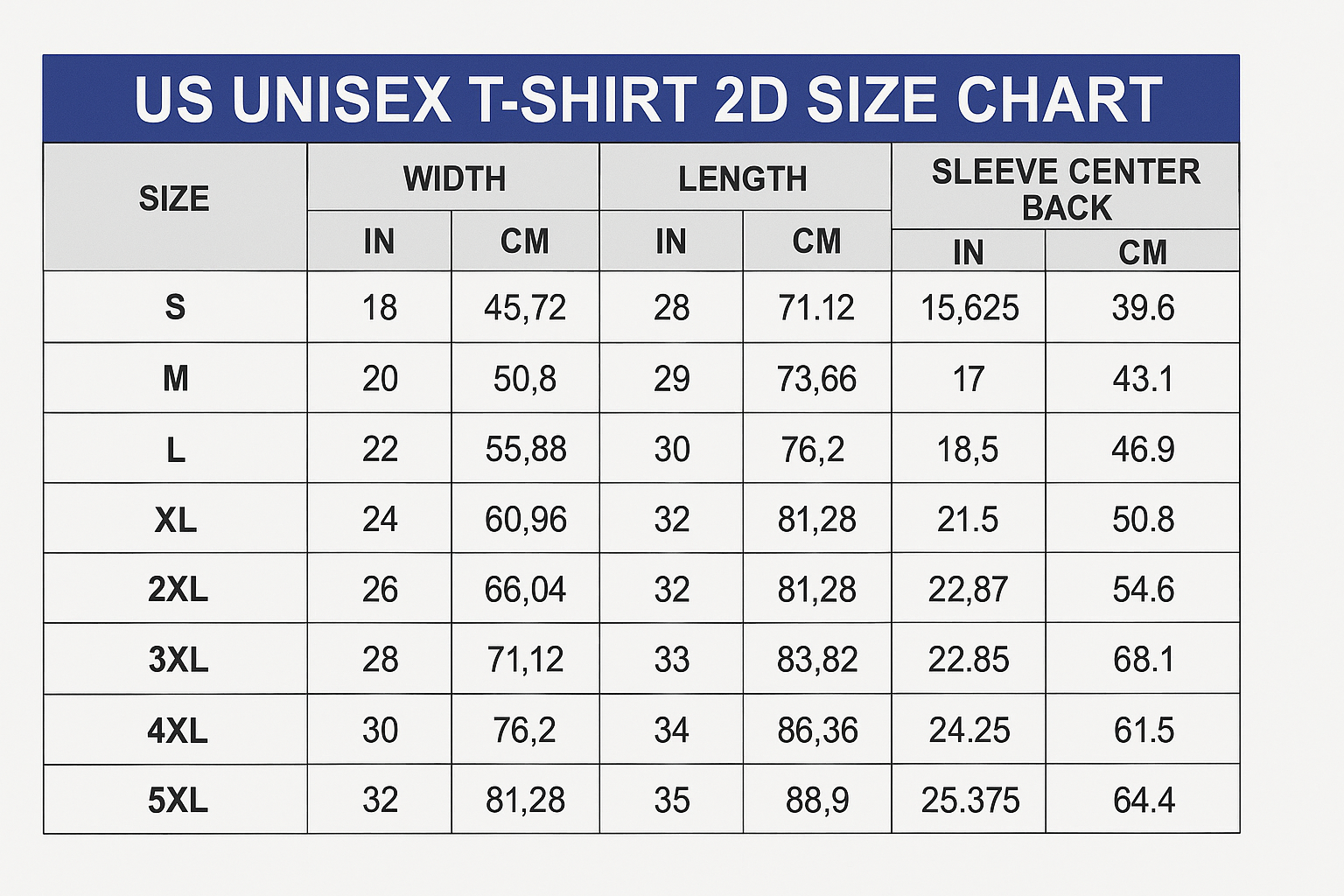 UNISEX T-SHIRT