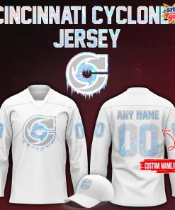 Cincinnati Cyclones New 2025 Special Hockey Jersey