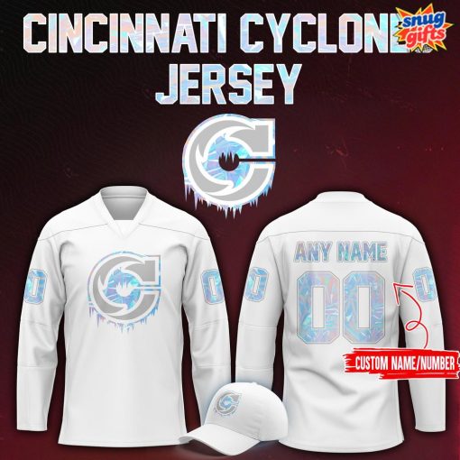 Cincinnati Cyclones New 2025 Special Hockey Jersey