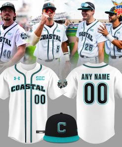 Coastal Carolina Champions Game Day Baseball Jersey