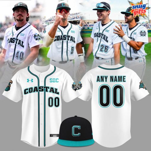 Coastal Carolina Champions Game Day Baseball Jersey