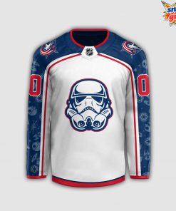 Columbus Blue Jackets 2024 Star Wars Night Hockey Jersey 2