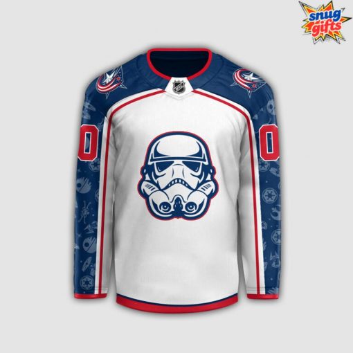 Columbus Blue Jackets 2024 Star Wars Night Hockey Jersey