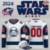Columbus Blue Jackets 2024 Star Wars Night Hockey Jersey