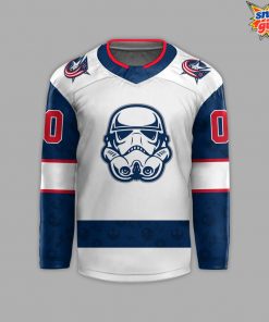 Columbus Blue Jackets 2024 Star Wars Night Hockey Jersey 5