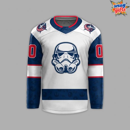 Columbus Blue Jackets 2024 Star Wars Night Hockey Jersey
