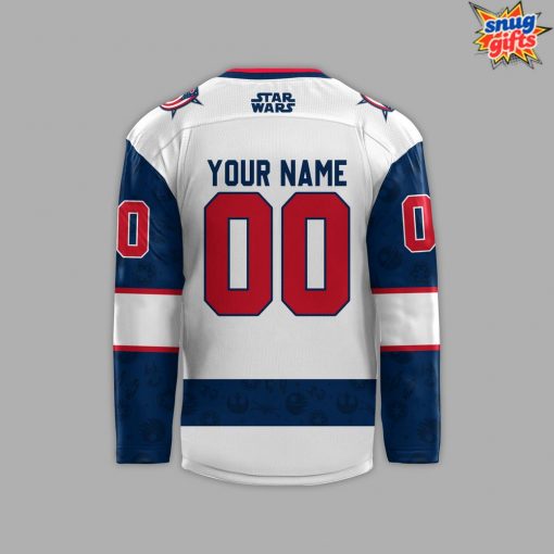 Columbus Blue Jackets 2024 Star Wars Night Hockey Jersey