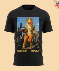 Cowboy Carter Chicago Tour 2025 T Shirt 2