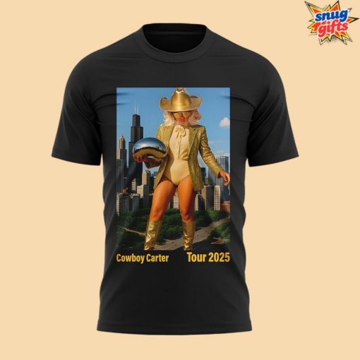 Cowboy Carter Chicago Tour 2025 T-Shirt
