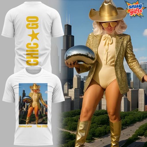 Cowboy Carter Chicago Tour 2025 T-Shirt