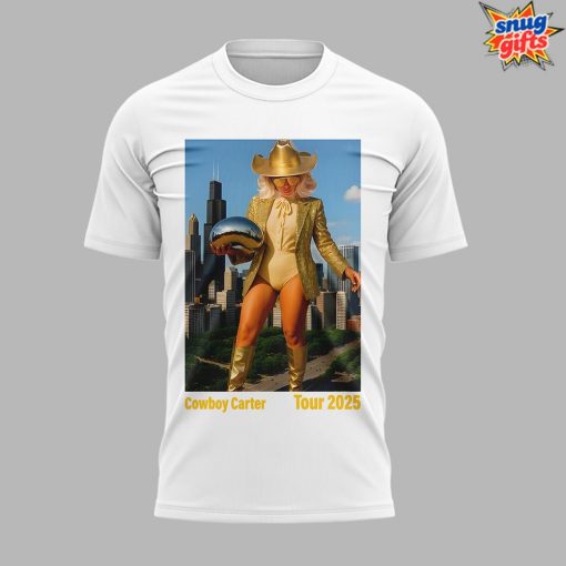 Cowboy Carter Chicago Tour 2025 T-Shirt
