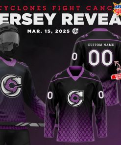 Cyclones Fight Cancer 2025 Special Hockey Jersey
