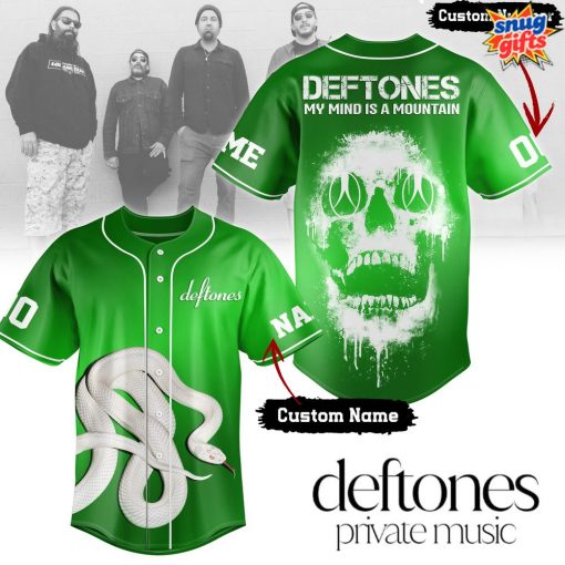 Deftones My Mind is a Mountain Special Baseball Jersey