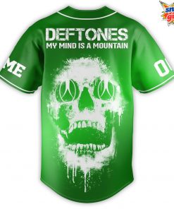 Deftones My Mind is a Mountain Special Baseball Jersey 3
