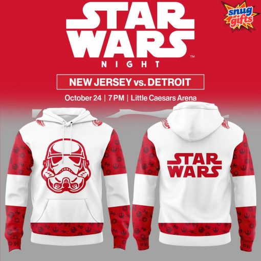 Detroit Red Wings x Star Wars Night 2025 Hoodie