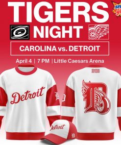Detroit Red Wings x Tigers Night Limited Edition Sweatshirt