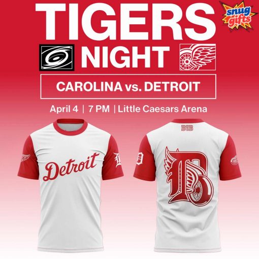 Detroit Red Wings x Tigers Night Limited Edition T-Shirt