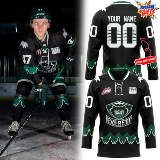 Everett Silvertips Nightmare New 2025 Hockey Jersey