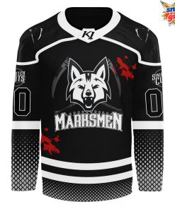 Fayetteville Marksmen Marksmen History Special Hockey Jersey