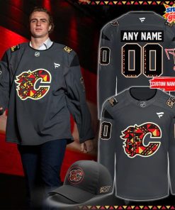 Flames Black History Month Night 2025 Hockey Jersey