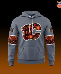Flames Black History Month Night 2025 Hoodie